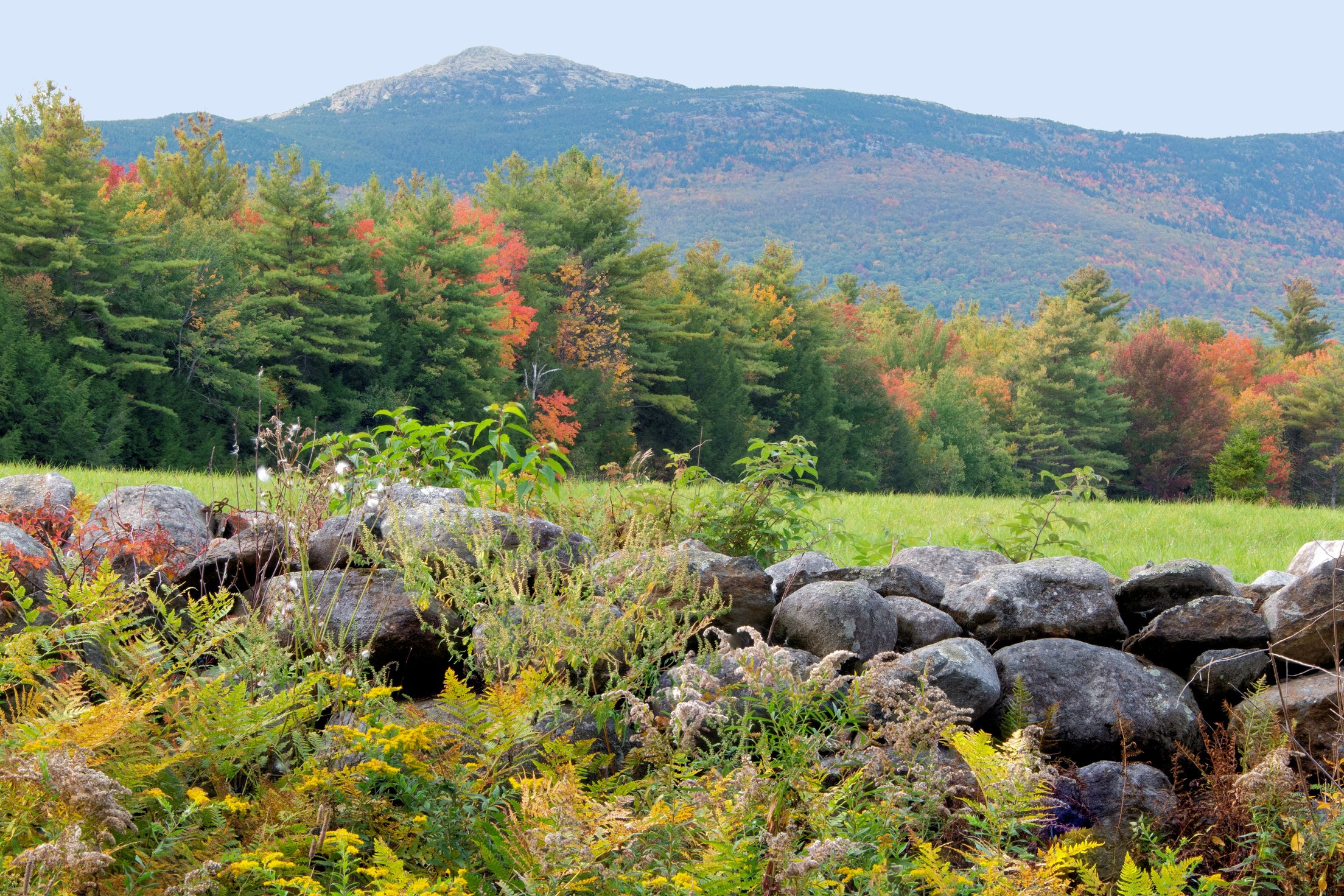 Mount Monadnock in Autumn