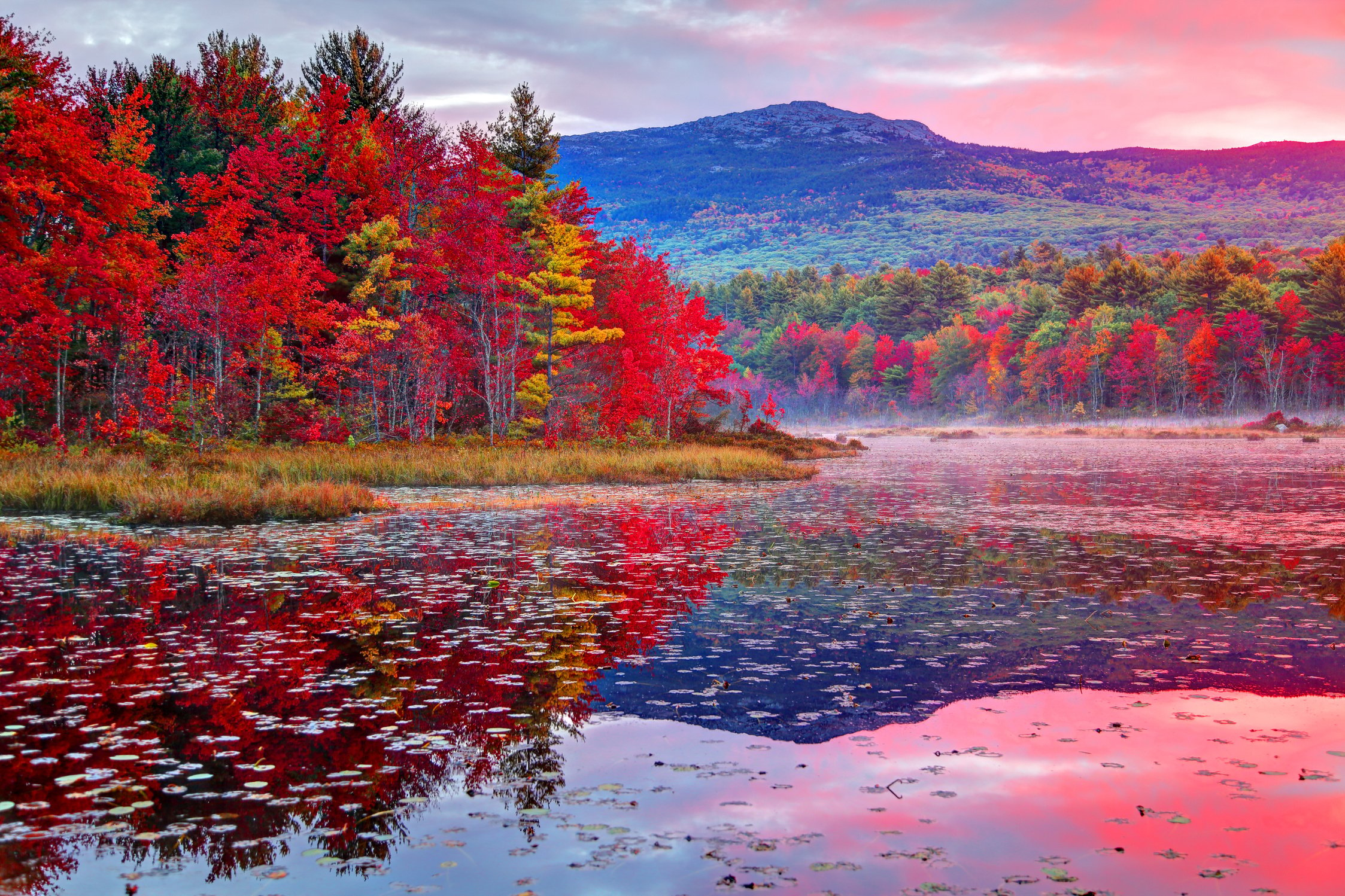 Mount Monadnock in Autumn